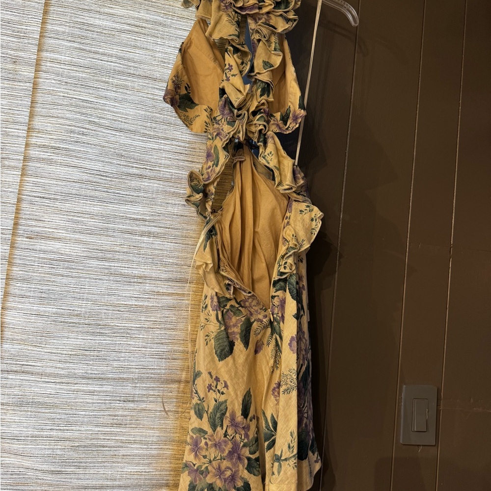 Zimmermann Asymmetrical Floral Dress - Picture 4 of 5